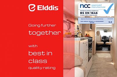 Best in Class: Elddis, Buccaneer and Xplore Brands achieve highest scores in the NCC Manufacturing Accreditation Scheme