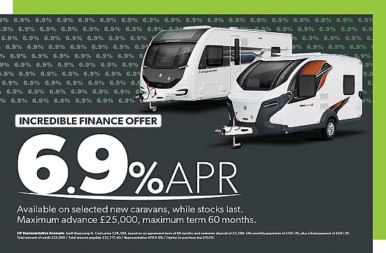 Incredible 6.9% APR finance offer!
