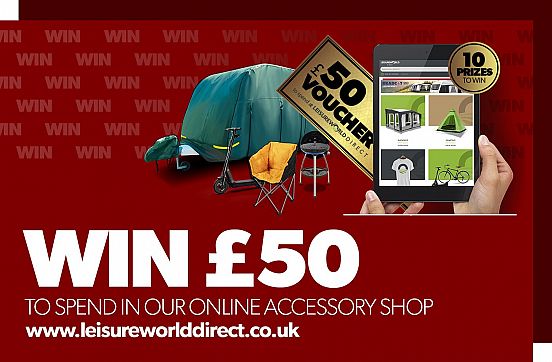 Win £50 to spend in our online accessory store!